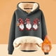 thumbnail image 2 of WILLBEST Sudadera Deportiva para Mujer, Estilo Navideño Informal, con Capucha Gruesa Mediana, 2 of 4