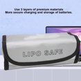 thumbnail image 4 of Lithium Battery  Bag, Fine Craftsmanship Strong Compatibility Novel Profitable  For Outdoor Silver, 4 of 7