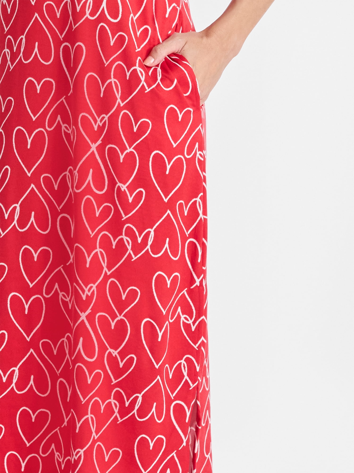 Way to Celebrate Women's Midi Chemise, Sizes S to 3X