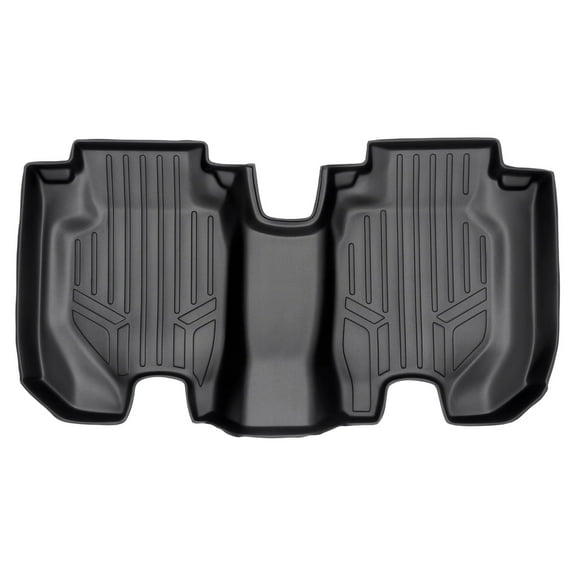 SMARTLINER Custom Fit Floor Mats 2nd Row Liner Black Compatible With 2016-2022 Honda HR-V