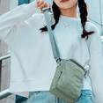 thumbnail image 3 of Tanyzvel Water Bottle Crossbody Bag for Women Dog Walking Hiking Sling Bag Adjustable Strap Waterproof Nylon Shoulder Bag for Travel Daily, 3 of 7
