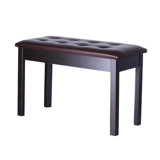 lionlar Banc Clavier Robuste Banc de Piano pour Spectacle Piano Électronique Brun