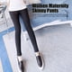 thumbnail image 5 of Leggings De Maternidad Para Mujer, Levantamiento De Cadera Sobre El Vientre, Medias Informales Para Embarazo, Alta Elasticidad Para Primavera, 5 of 7