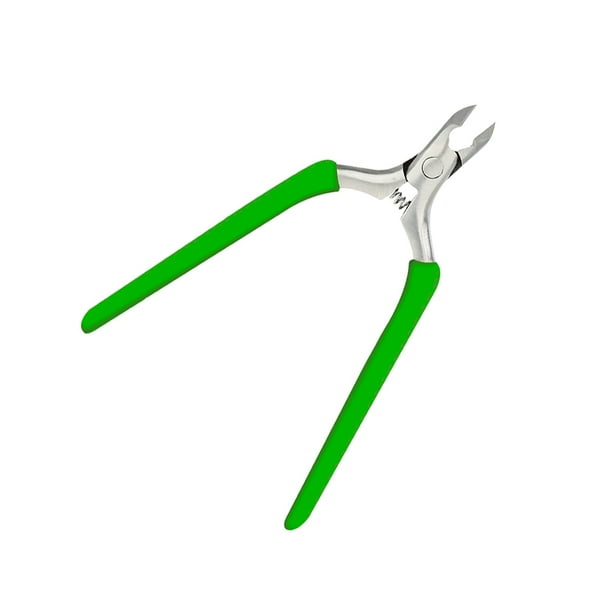 Qarigey Manicura Uña Toenail Cuticle Nipper Tijeras Dead Skin Remover Clippers Tool Accesorios de pedicura de acero inoxidable Juegos de manicura Verde Qarigey CE015810-07