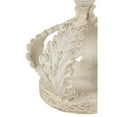thumbnail image 5 of DecMode 16"W, 21"H Resin Country Crown Sculpture, White, 5 of 11
