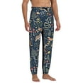 thumbnail image 4 of Kdxio Retro Forest Animals Pattern Joggers,Sweatpants for Men with Pockets-Large, 4 of 5
