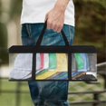 thumbnail image 4 of Hats Organizer Transparent Hat Storage Wide Hat Storage Bag,B, 4 of 5