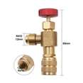 thumbnail image 1 of Alician R410 R22 Air Conditioner Adding Fluorine Safety Valve Antifreeze Hand Leak-free Refrigerant Charging Valve, 1 of 8