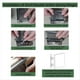 thumbnail image 2 of Bisagras de Resorte de Doble Acción de 3 Pulgadas, Bisagras de Automático para Puertas Batientes de Bar, Cafetería, Pub, Incluye Pasadores (Paquete de 4) B, 2 of 5