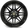 thumbnail image 2 of 22" 22x10 4PLAY Forged Wheel for Ram-Dodge-Jeep-GM-Ford 4PF8 - Gloss Black Barrel with Matte Center Fits select: 2013-2018 RAM 1500, 1999-2018 JEEP GRAND CHEROKEE, 2 of 3
