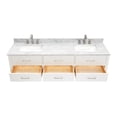thumbnail image 7 of Ariel W073DCW2RVOMNB Hutton 72" Wall Mounted Double Basin Vanity Set - Midnight Blue /, 7 of 7