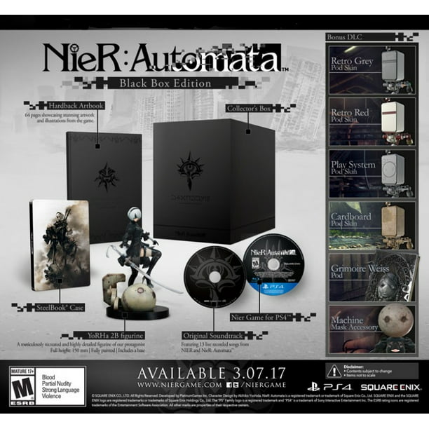 Nier Automata Black Box Collector S Edition Console Not Included Playstation 4 Walmart Com