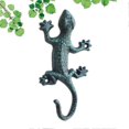 thumbnail image 2 of 1pc Gecko Design Hook Iron Art Hook Wall-mounted Hanger Hanging Decoration for Home Shop Garden with 2pcs Screws and 2pcs Expansion Tubes, 2 of 3