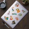 thumbnail image 5 of Easter Cartoon Cute Rabbit Stickers, Set of 50, Waterproof and UV Resistant, Great for All Your Gadgets, 5 of 5