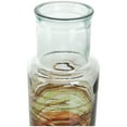 thumbnail image 4 of DecMode 22" Abstract Recycled Glass Vase with Swirled Colored Glass Bands, 4 of 10