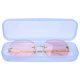 thumbnail image 3 of Gafas de sol de moda unisex para viajes, portátiles, para exteriores, con protección UV, sin montura, 3 of 10