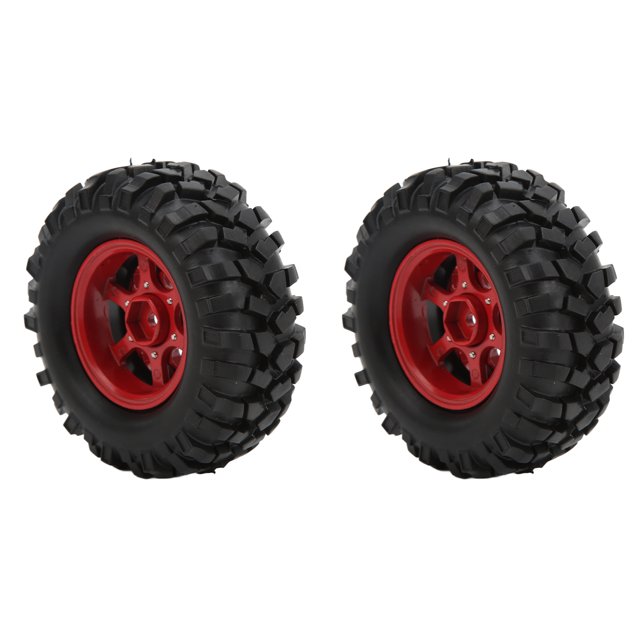 Juego de neumáticos de goma RC Bling Bling 2 piezas 1,9 pulgadas 96 mm