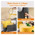 thumbnail image 2 of PRIJESSE Slushie Machine 70 oz, Slushy Machine for Home, 6 Preset Programs, Quiet Operation, LED Display, Auto-Clean, No Ice Needed,Perfect for Milkshakes, Frappes and More, 2 of 7