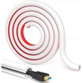 thumbnail image 1 of Protector de cables para TV de pared de 78 pulgadas, autoadhesivo, para TV, 1 of 5