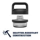 thumbnail image 4 of Botella YETI Rambler 1.06L de acero inoxidable con aislamiento al vacío, 4 of 6
