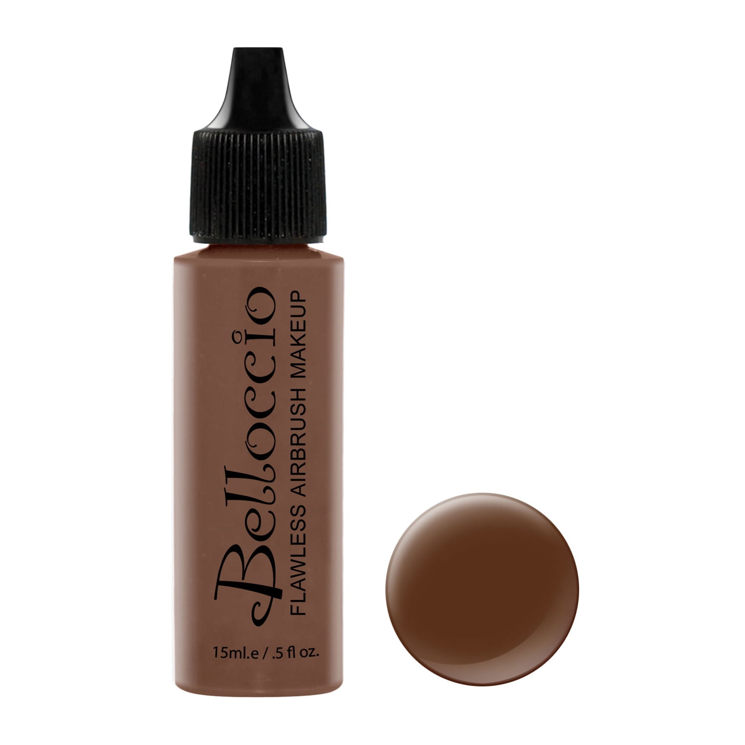 Belloccio Pro Airbrush Makeup ESPRESSO SHADE FOUNDATION Flawless Face Cosmetics
