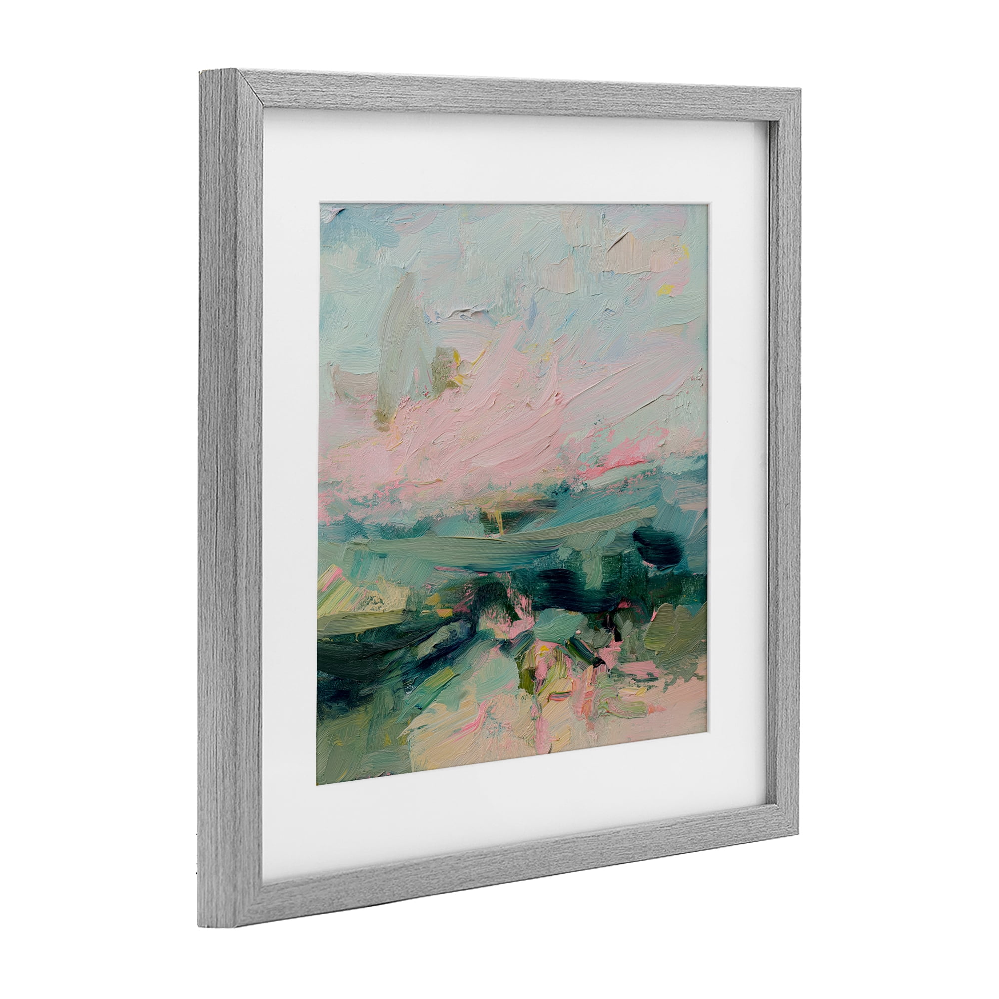 Stupell Industries Nature's Palette Atmosphere Gray Framed Print Under Glass, design by Svetlana Aleynikova