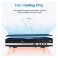 thumbnail image 6 of DVD Player with Remote Control DVD CD Disc Player Digital Multimedia Player Playback HD AV Output ,Easy to Use, 6 of 7