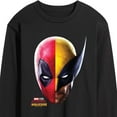 thumbnail image 3 of Marvel Deadpool & Wolverine - Wolverine Split Space - Men's Long Sleeve Graphic T-Shirt, 3 of 5