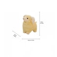 thumbnail image 3 of Plush Sheep Stuffed Animal, Soft Yellow 16.5 inch Cute Lamb Plush Doll, Fluffy Cartoon Animal Toy for Girls Kids, Ideal Birthday Present Home Decorative Companion, 3 of 7