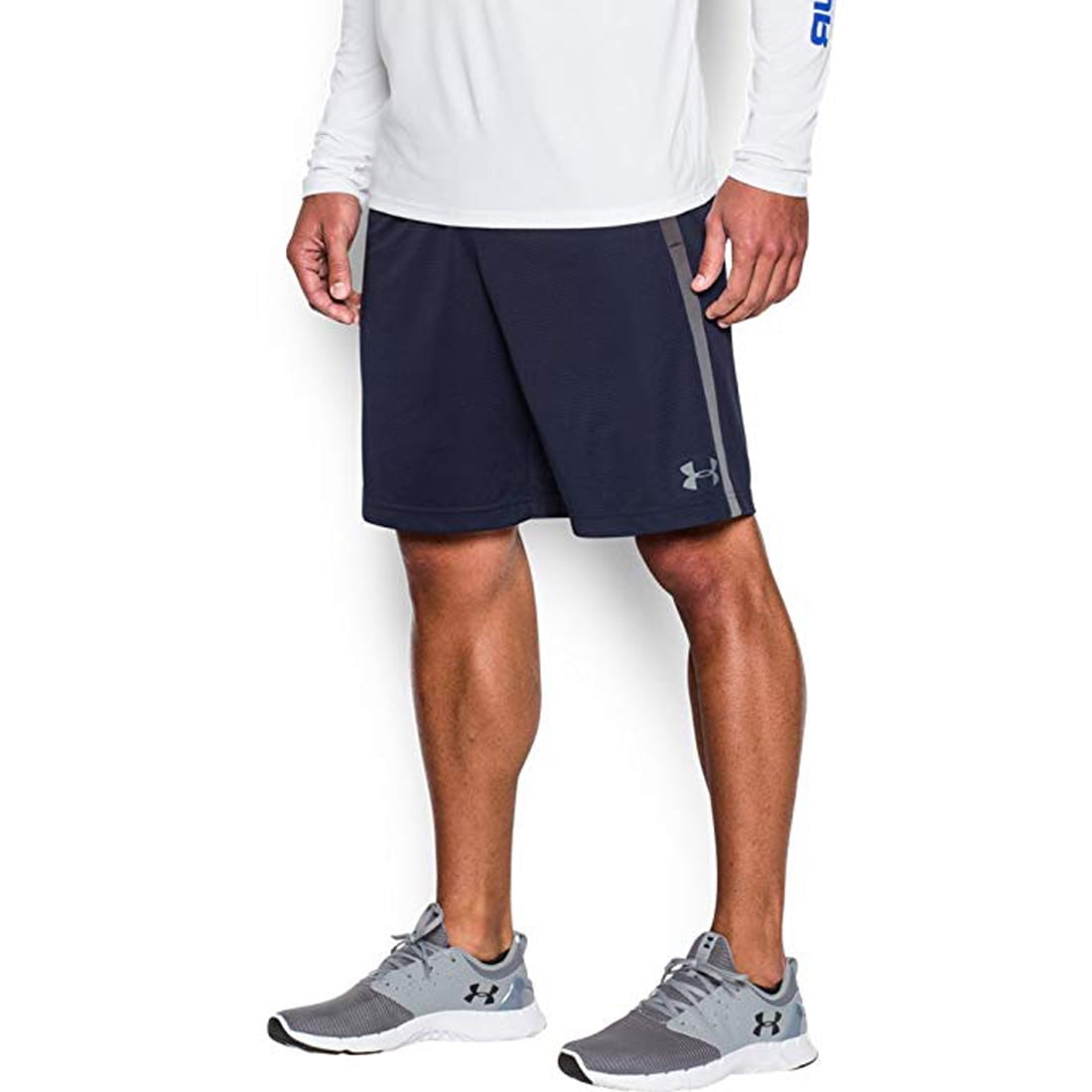 under armour men's ua tech heatgear athletic mesh shorts