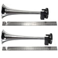 thumbnail image 4 of 12v 5 Trumpet Mical Dixie Duke of Hazzard Electronic Chrome Air Horn Compose 125db, 4 of 15
