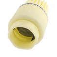 thumbnail image 2 of Unique Bargains Remplacement Partie PVC Pied Fond Valve Beige 2 Pouces Filetage Intérieur, 2 of 3