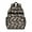 Black Highland Cow, variant on Yellow Highland Cow Flower Pattern Backpack for School,Cute School Bag,Schoolbag with Adjustable Shoulder Straps & Padded Back,15.25"x11.5"x5.25"