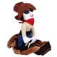 thumbnail image 5 of Disfraz de vaquero para mascota, tela de poliéster cómoda y transpirable para perro, traje decorativo divertido para mascota para Teddy Golden Retriever, 5 of 5