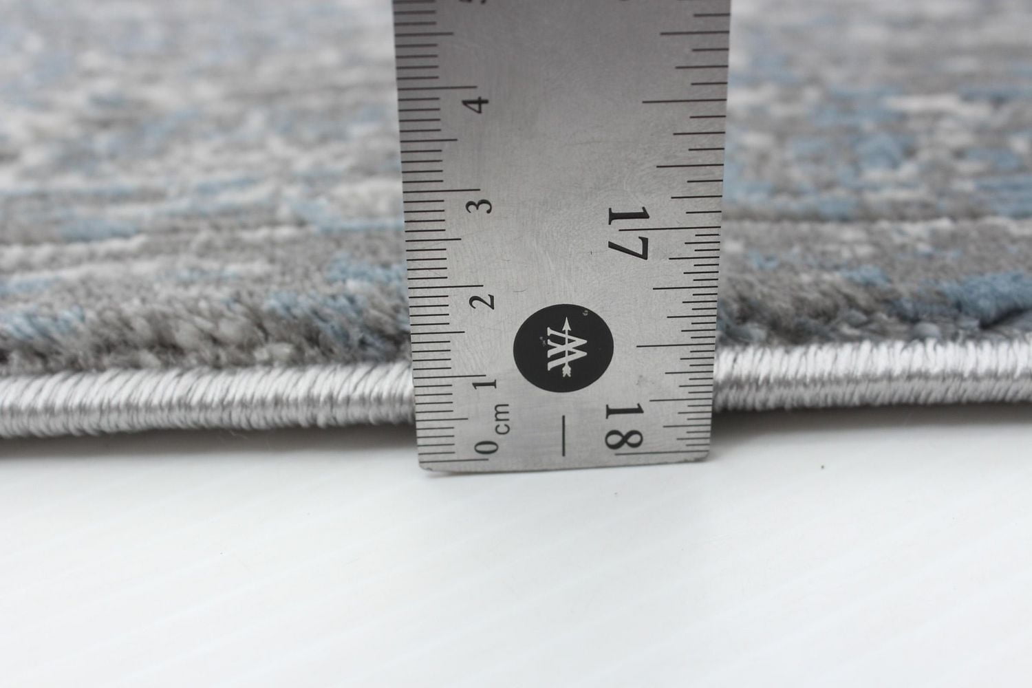 ECARPET Isla Blue, Grey Rug