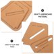 thumbnail image 3 of IDEANATEGRATE 1Jgo Plantilla Precisa En Cartón Kraft Para De Bolso De Pecho Tipo Crossbody, 3 of 6
