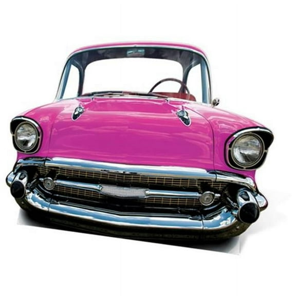 Star Cutouts SC85 Pink Car Large Stand-In Cardboard Cutout
