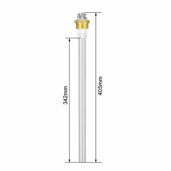 Chendee G1 Thread Water Level 3-Pin Liquid Indicator Electrode Probe For Steam Boiler