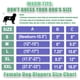 thumbnail image 2 of Pañales para perros wegreeco lavables y reutilizables para perras, 2 of 6