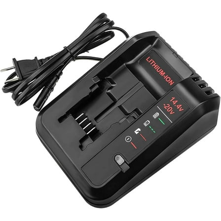 Battery Charger for Porter Cable 20V MAX Lithium Battery PCC685LP PCC680L PCC692L PCC699L and Black Decker 20V Battery LBXR20 LBX4020