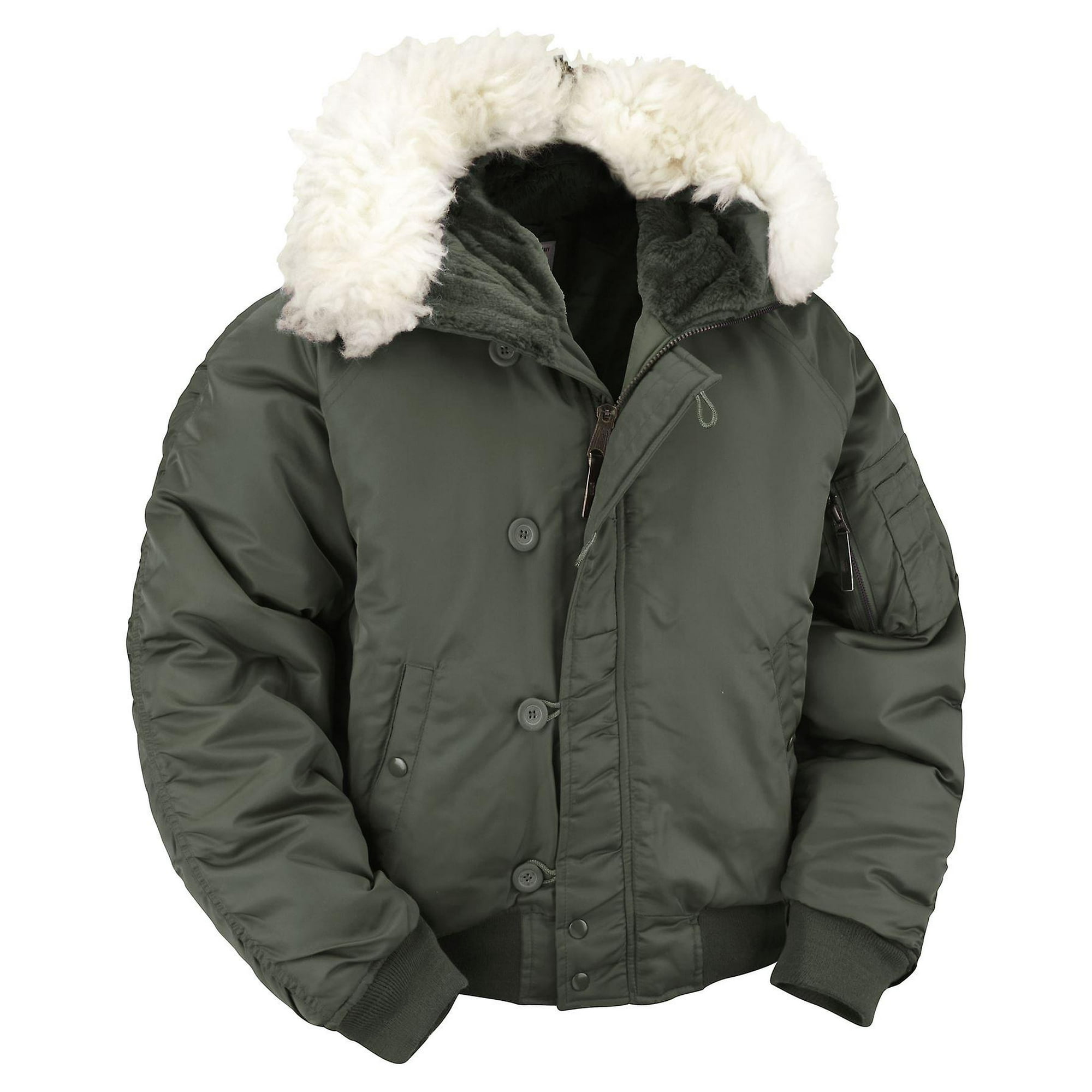 military N2B flight jacket N-2B 短丈 00's Army Military N2B Snorkel Bomber Flight Jacket - Walmart.ca