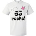 thumbnail image 3 of Inktastic 65th Birthday 65 Rocks Gift T-Shirt, 3 of 5