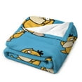 thumbnail image 3 of Pokemon Psyduck Throw Blanket Cute Flannel for Boys Girls Men Women, 3 of 7