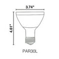 thumbnail image 3 of Halco 82014 - PAR30FL10L/930/W/LED PAR30LN Long Neck Flood LED Light Bulb, 3 of 3