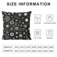 thumbnail image 5 of Shangniulu Short Plush Pillow Covers Black Bohemian Square Pillow Case for Bedroom, Sofa, Car Decoration,Various sizes available, 5 of 5