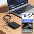 thumbnail image 4 of Cable de carga YOUSAMS PD USB C 5 en 1 de nailon trenzado de 60 W, 1,2 m, 4 of 8
