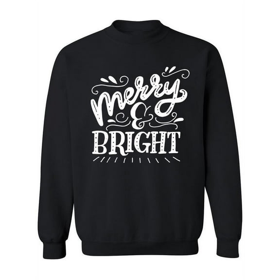 Merry And Bright ! Sweatshirt Women -Image by Shutterstock, Female 3X-Large