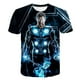 thumbnail image 1 of Marvel Superhero Spiderman Print T-Shirt Boys Top Tee Casual Sports T-Shirts 3-14 Years Old Kids Clothing Summer Short Sleeve14T Gong Bohan LED, 1 of 2