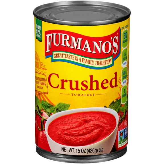 Furmano's Crushed Tomatoes, 15oz, Can