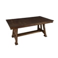 thumbnail image 3 of A-America Ozark 72" - 92" Trestle Table with (1) 20" Butterfly Leaf, 3 of 9